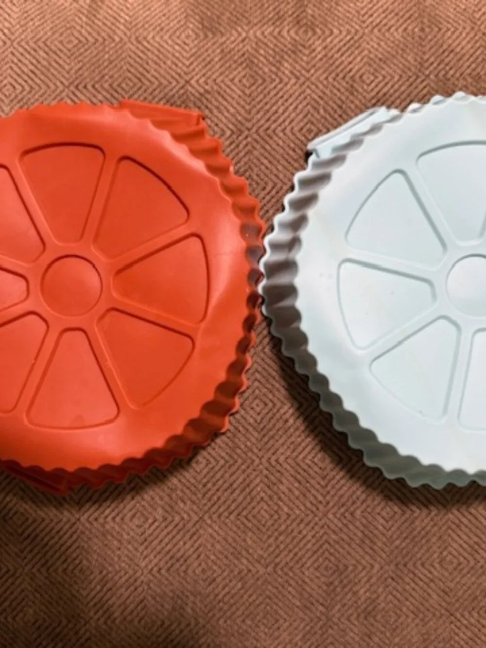 2 Round Silicone Liners for Air Fryer